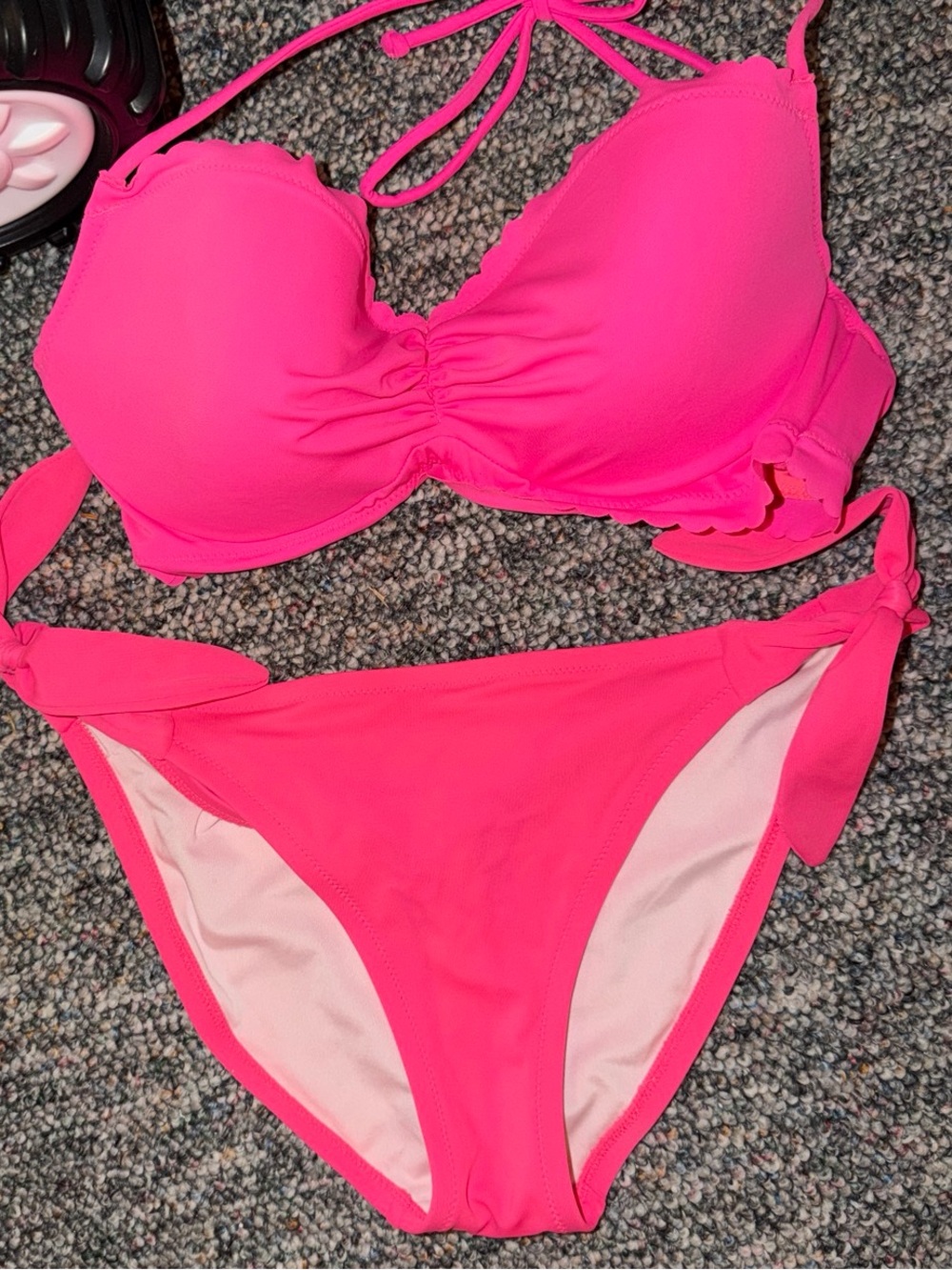 Victoria’s Secret Neon Pink bathing suit